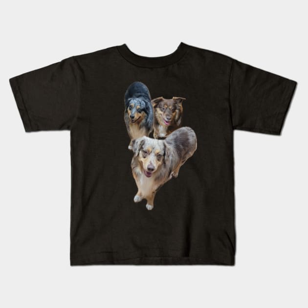 DOGGOS Kids T-Shirt by SetFireToTheSky